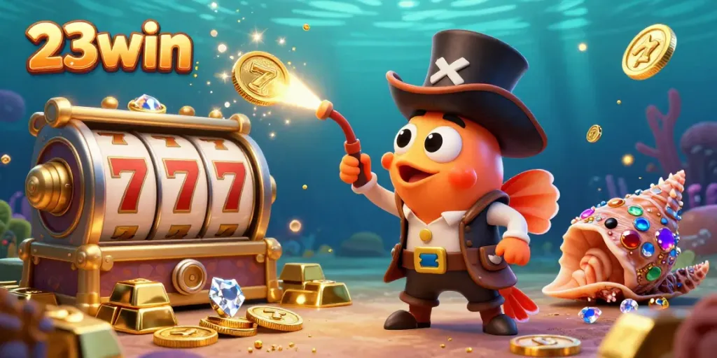 Experience thrilling wins at 23win with the deep-sea adventure of rich treasures and vibrant characters.