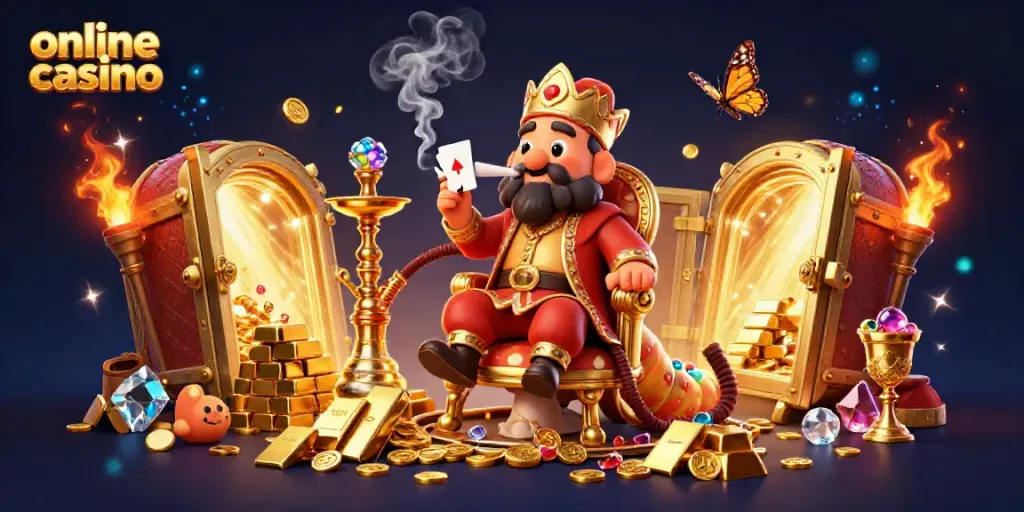 Engage with the vibrant world of online casino featuring a sultan caterpillar, gold treasures, and more!