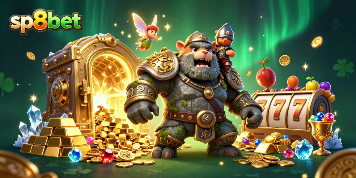 Experience exhilarating wins with sp8bet's lively casino atmosphere featuring vibrant characters.