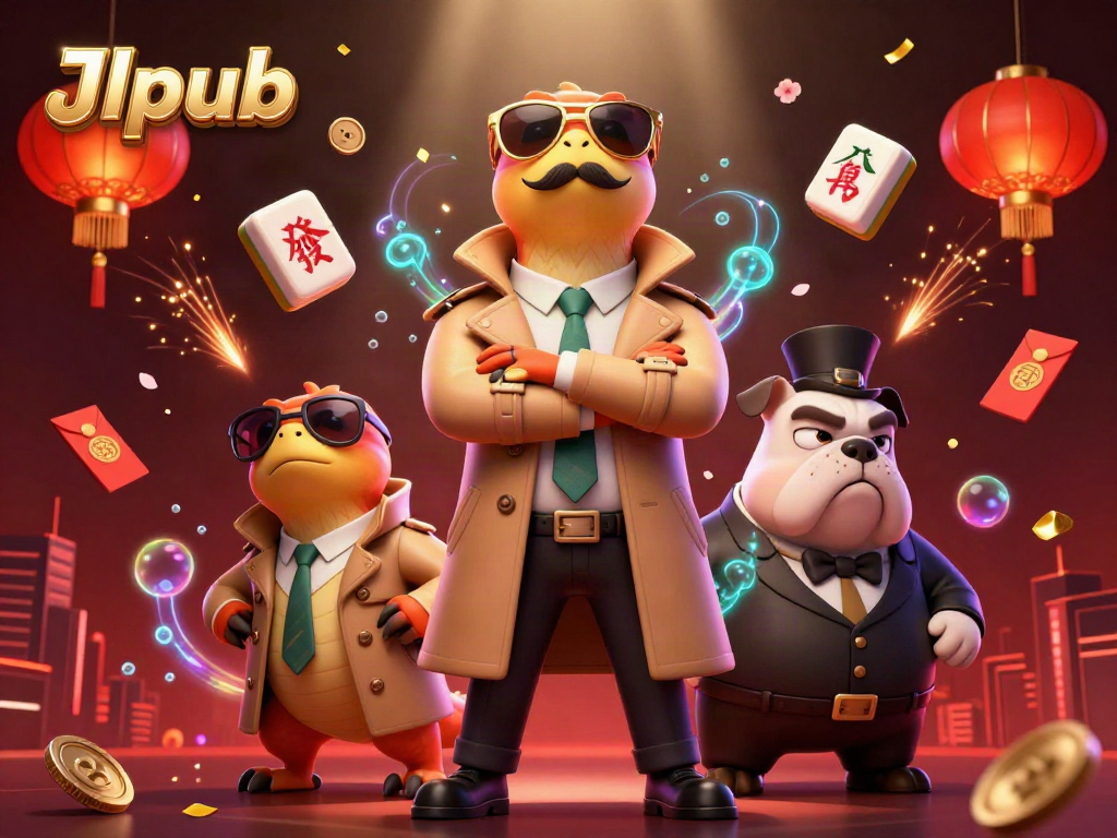 Experience thrilling betting action at Jlpub with raptors trying to enter a VIP lounge, surrounded by vibrant casino elements.