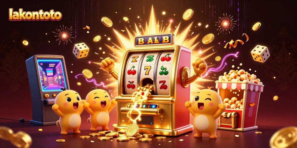 Lakontoto memberikan pengalaman seru dengan mesin slot yang mengeluarkan koin dan hadiah besar.