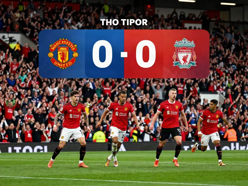 Manchester United vs Liverpool match showcasing fierce rivalry and passionate fans.