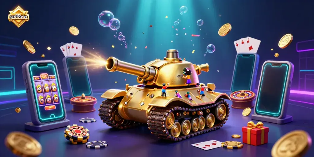 Engage with cm88viet's thrilling online casino experience featuring a golden beetle tank casino, vibrant games, and enticing rewards.
